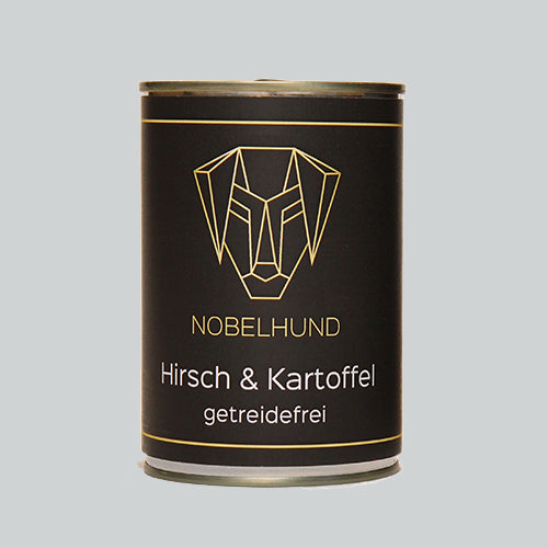 Nassfutter Hirsch & Kartoffel