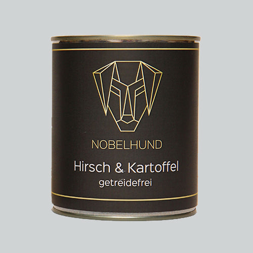 Nassfutter Hirsch & Kartoffel