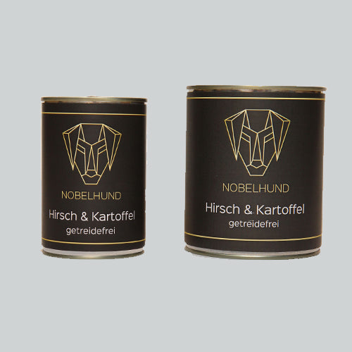 Nassfutter Hirsch & Kartoffel