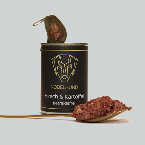 Nassfutter Hirsch & Kartoffel