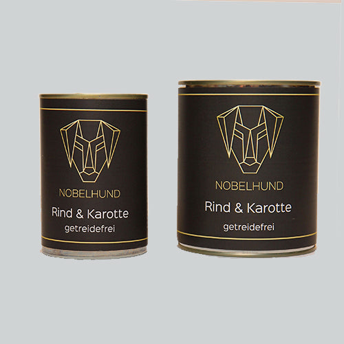 Nassfutter Rind & Karotte