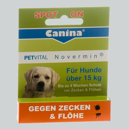 Zeckenmittel PETVITAL Novermin ab 15kg